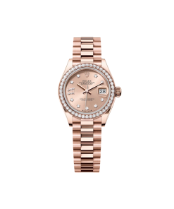 Rolex  Lady-Datejust 28mm 279135RBR Rose Diamond Dial Jubilee Bracelet