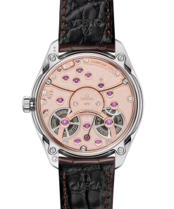 Alternative view of Omega De Ville Tourbillon 43mm Brown Dial Canopus Gold�?Strap 529.53.43.22.99.001