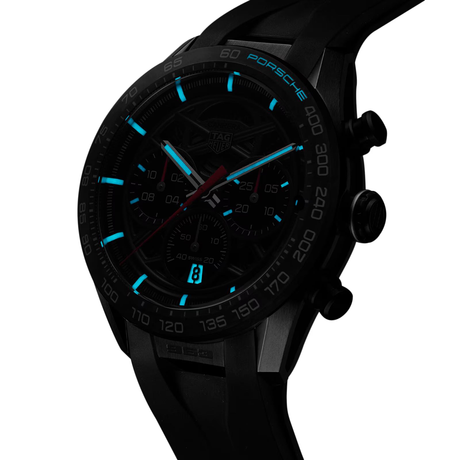 TAG Heuer Carrera Porsche Limited Edition 44mm Mens Watch Skeleton CBU2010.FT6267 - Image 6