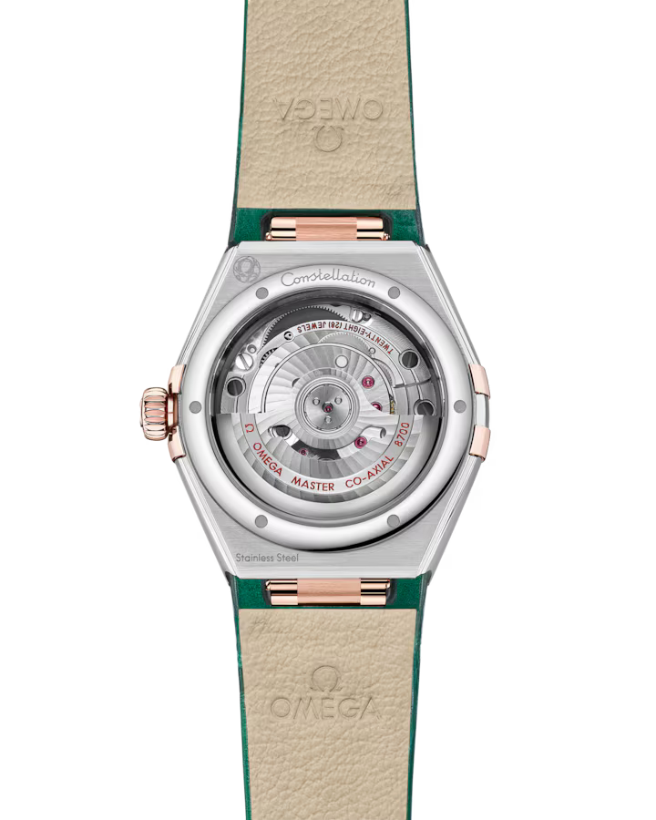 Omega Constellation Ladies' Selection 29mm steel �?Sedna�?gold on leather strap 131.28.29.20.99.001 - Image 2