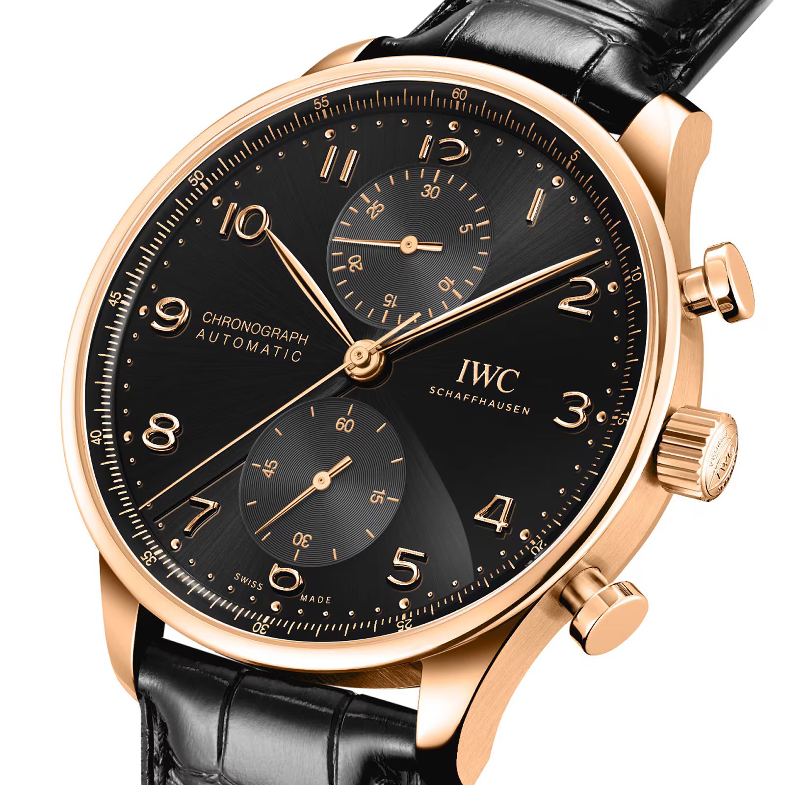 IWC Portugieser Chronograph 41 Obsidian IW371625 - Image 2