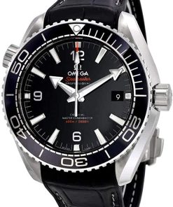 Alternative view of Omega Seamaster Planet Ocean 600M 43.5mm Black Dial Stainless Steel Strap 215.33.44.21.01.001