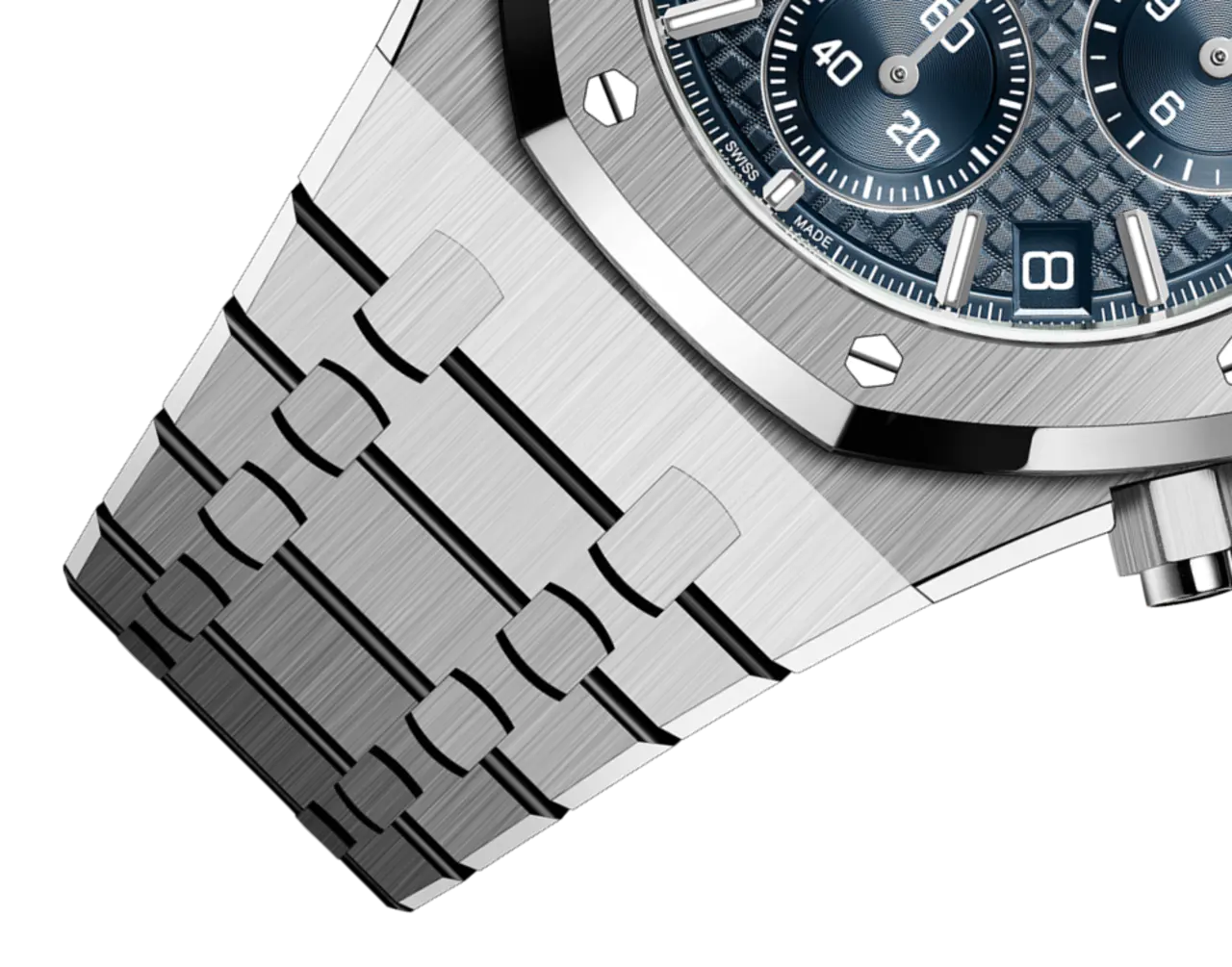Audemars Piguet ROYAL OAK “Night Blue Cloud 50�?Dial CHRONOGRAPH 41mm - Image 4