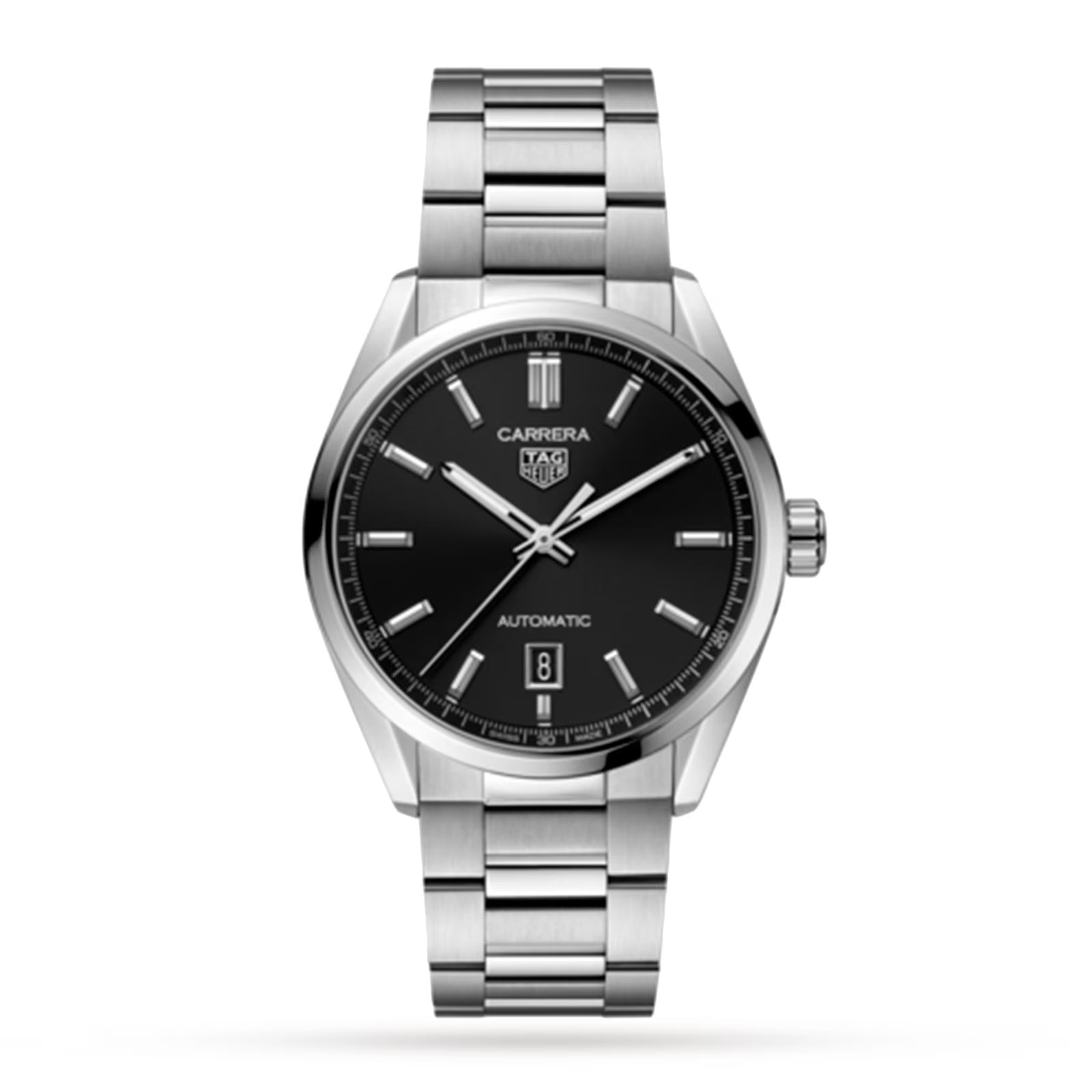 TAG Heuer Carrera Three-Hand Date 39mm Automatic Mens Watch WBN2110.BA0639