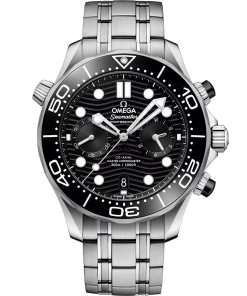 Omega Seamaster Diver 300M 44mm Black Dial Stainless Steel Bracelet 210.30.44.51.01.001