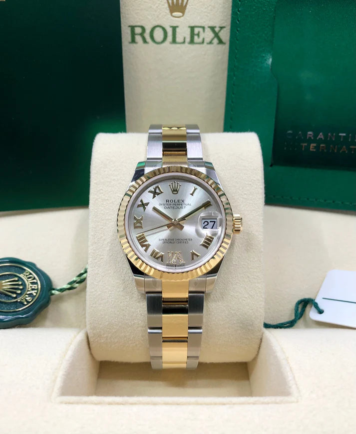 Rolex Datejust m278273-0003/0004 31mm Silver Dial Stainless Steel and Yellow Gold Oyster Watch - Image 2