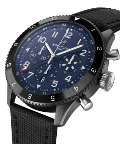 Alternative view of Breitling Classic AVI Super AVI B04 Chronograph GMT 46 Tribute to Vought F4U Corsair SB04452A1C1X1