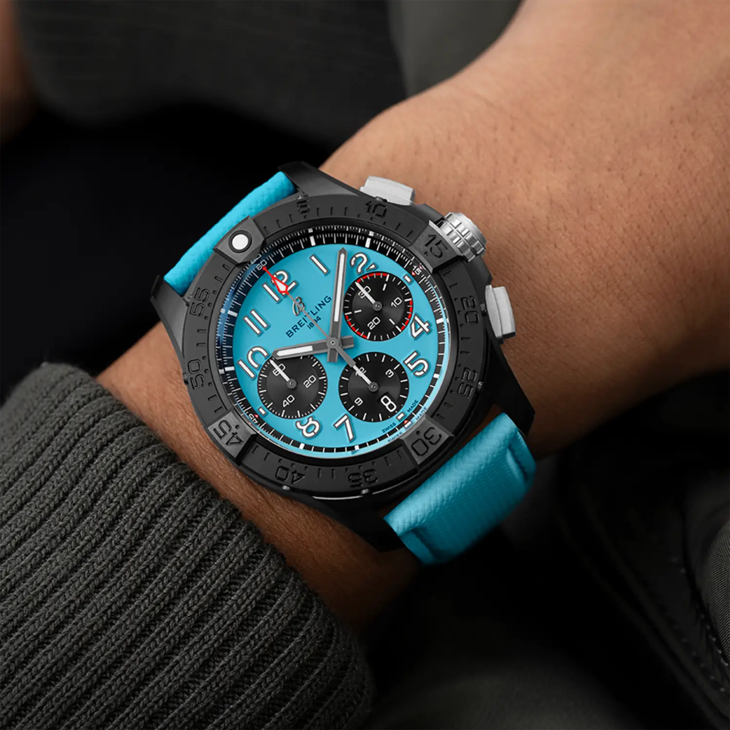 Breitling Avenger B01 Chronograph 42mm Night Mission SB0146101L1X1 - Image 4
