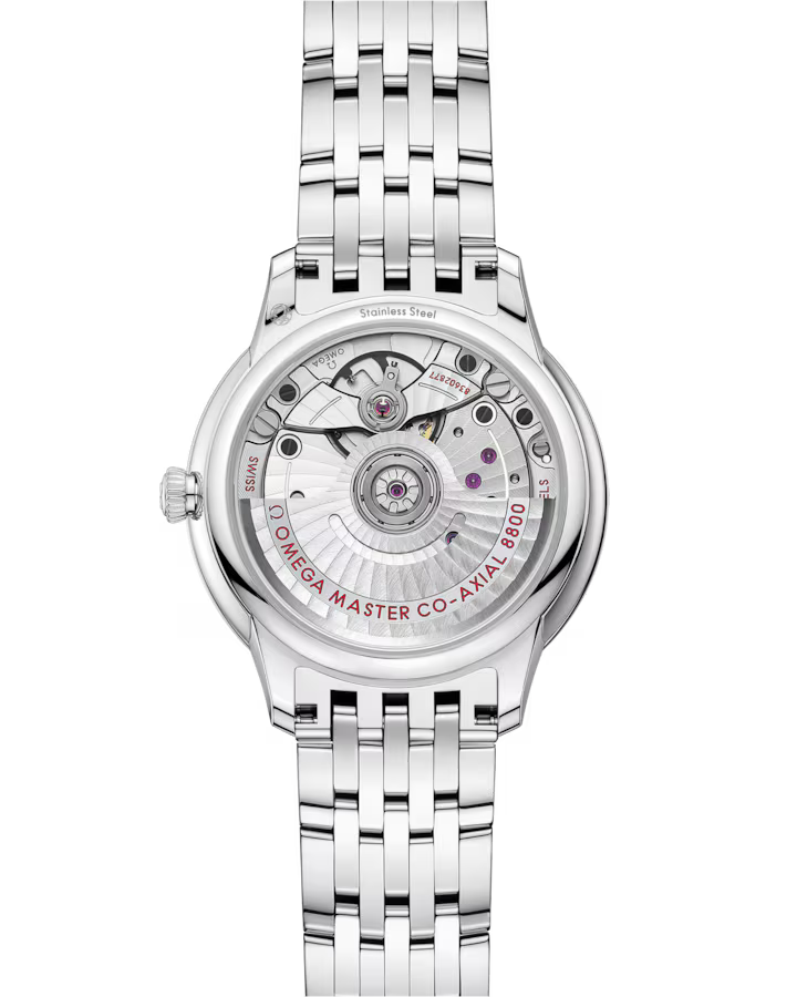 Omega De Ville Prestige 34mm White Dial Stainless Steel Bracelet 434.10.34.20.05.001 - Image 3