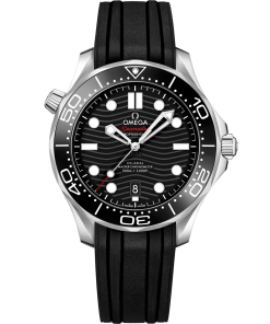 Omega Seamaster Diver 300M 42mm Black Dial Stainless Steel Strap 210.32.42.20.01.001