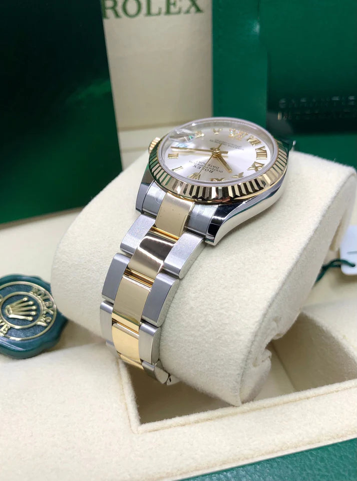 Rolex Datejust m278273-0003/0004 31mm Silver Dial Stainless Steel and Yellow Gold Oyster Watch - Image 5
