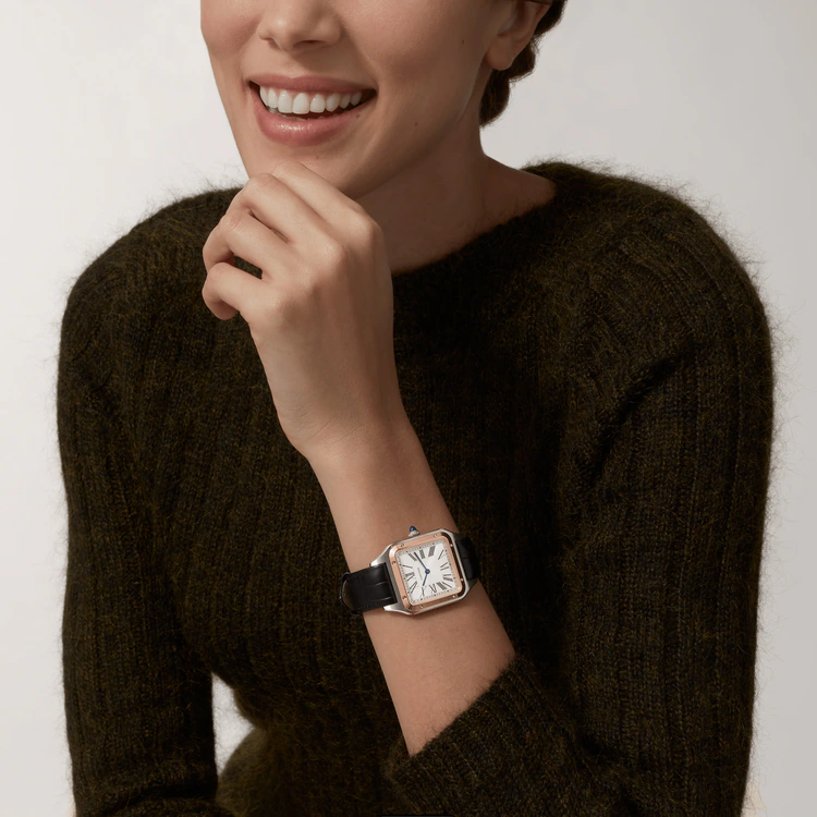 Cartier SANTOS-DUMONT RoseGoldMix 38mm - Image 9