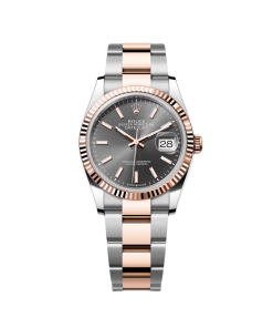 Rolex  Datejust 36mm 126231 Slate/Gray Dial Oystersteel and 18K Rose gold Oyster Bracelet