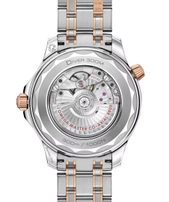 Alternative view of Omega Seamaster Diver 300M 42mm Black Dial Stainless Steel and Sedna�?18k Rose Gold Bracelet 210.20.42.20.01.001