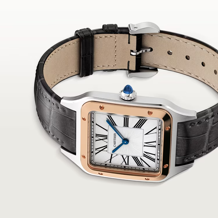 Cartier SANTOS-DUMONT Rose Gold Mix 46mm - Image 6