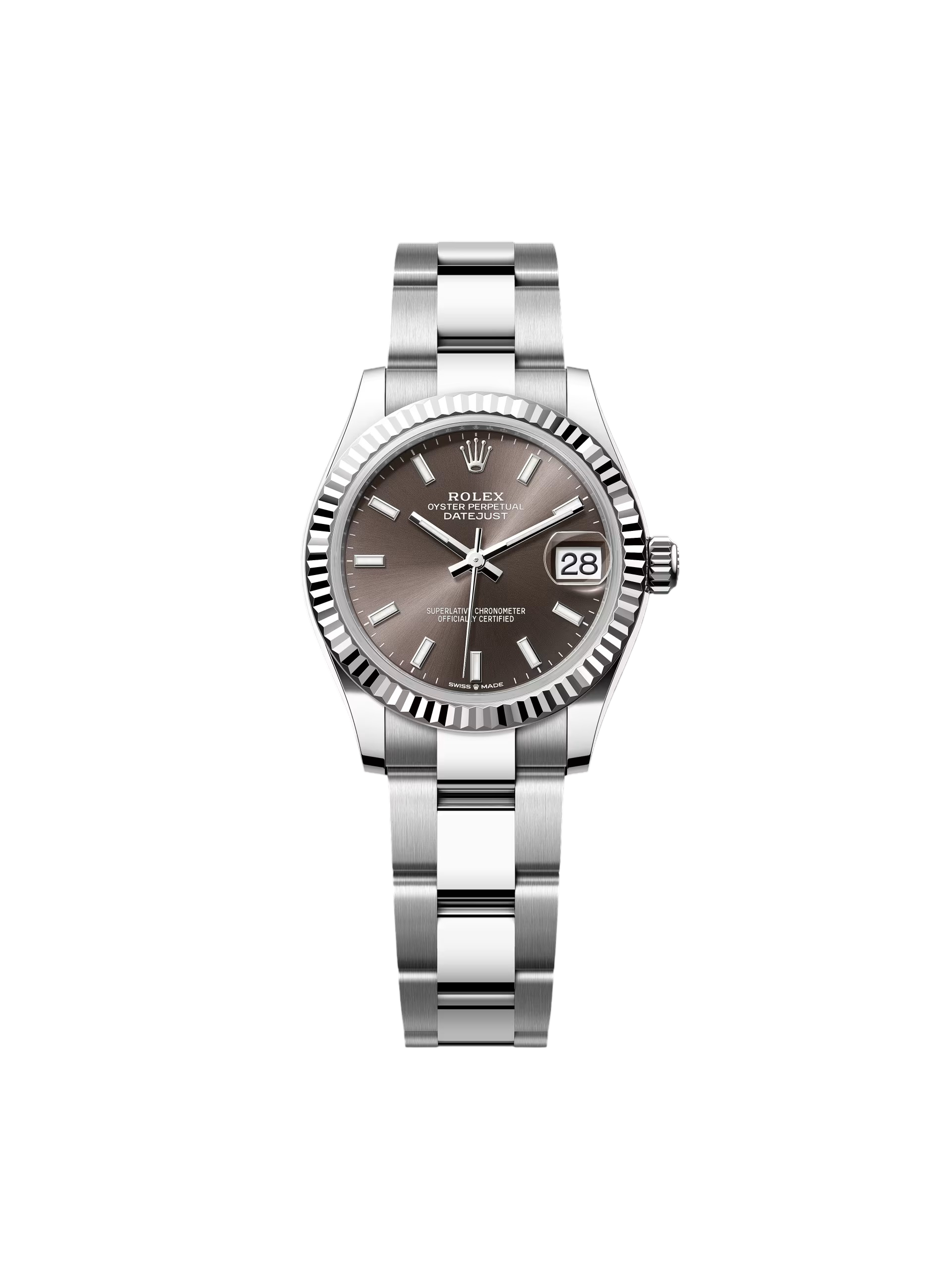 Rolex Datejust m278274-0015/0016 Dark Grey Dial 31mm Oyster Bracelet - Image 8