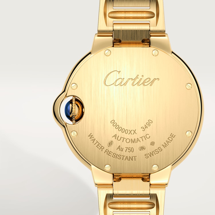 Cartier BALLON BLEU Diamond Yellow Gold 33mm - Image 2