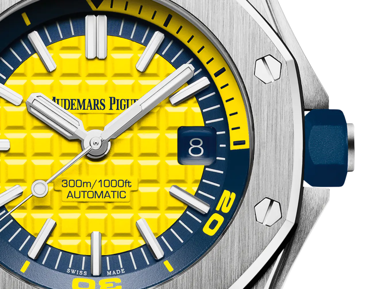 Audemars Piguet OFFSHORE DIVER Yellow Dial 42mm 15710ST.OO.A051CA.01 - Image 3