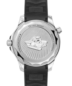 Alternative view of Omega Seamaster Diver 300M 42 mm Black Dial Stainless Steel Strap 210.32.42.20.01.002
