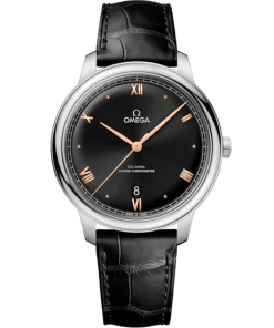 Omega De Ville Prestige 40 mm Black Dial Stainless Steel Strap 434.13.40.20.01.001