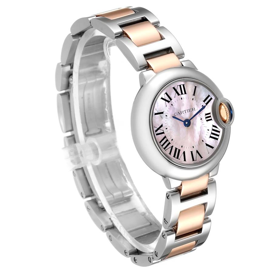 Cartier BALLON BLEU Pink Mother of Pearl Dial 28mm - Image 2