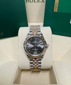Alternative view of Rolex Datejust m278341-0029/0030 Slate Dial 31mm Dial Oyster Bracelet