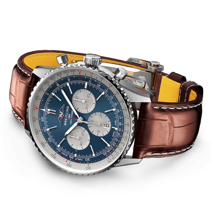 Breitling AB0137211C1P1 Navitimer B01 Blue Dial - Νew - Image 4