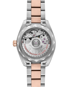 Alternative view of Omega Seamaster Aqua Terra 150M 34 mm Grey Dial Stainless Steel and Sedna�?18k Rose Gold Bracelet 220.20.34.20.06.001