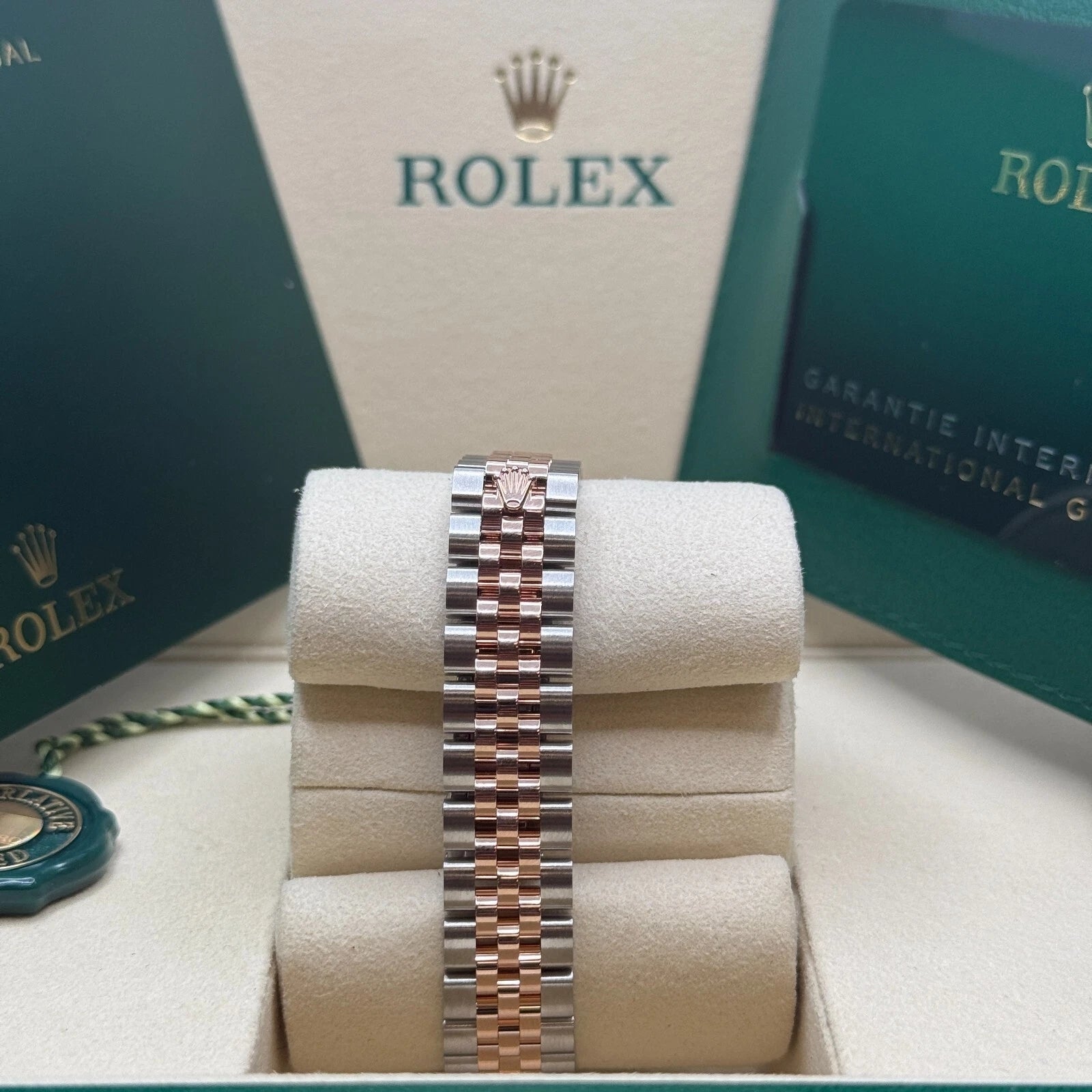 Rolex Lady-Datejust 28mm 279381RBR Aubergine Diamond Dial Oyster Bracelet - Image 5