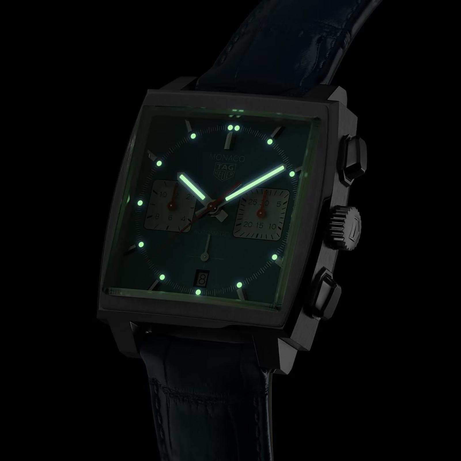 TAG Heuer Monaco Calibre Heuer 02 39mm Mens Watch CBL2111.FC6453 - Image 8