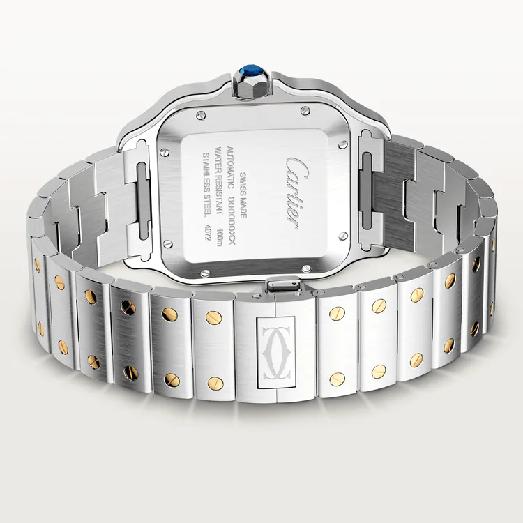 Cartier SANTOS Gold Mix 39mm - Image 4