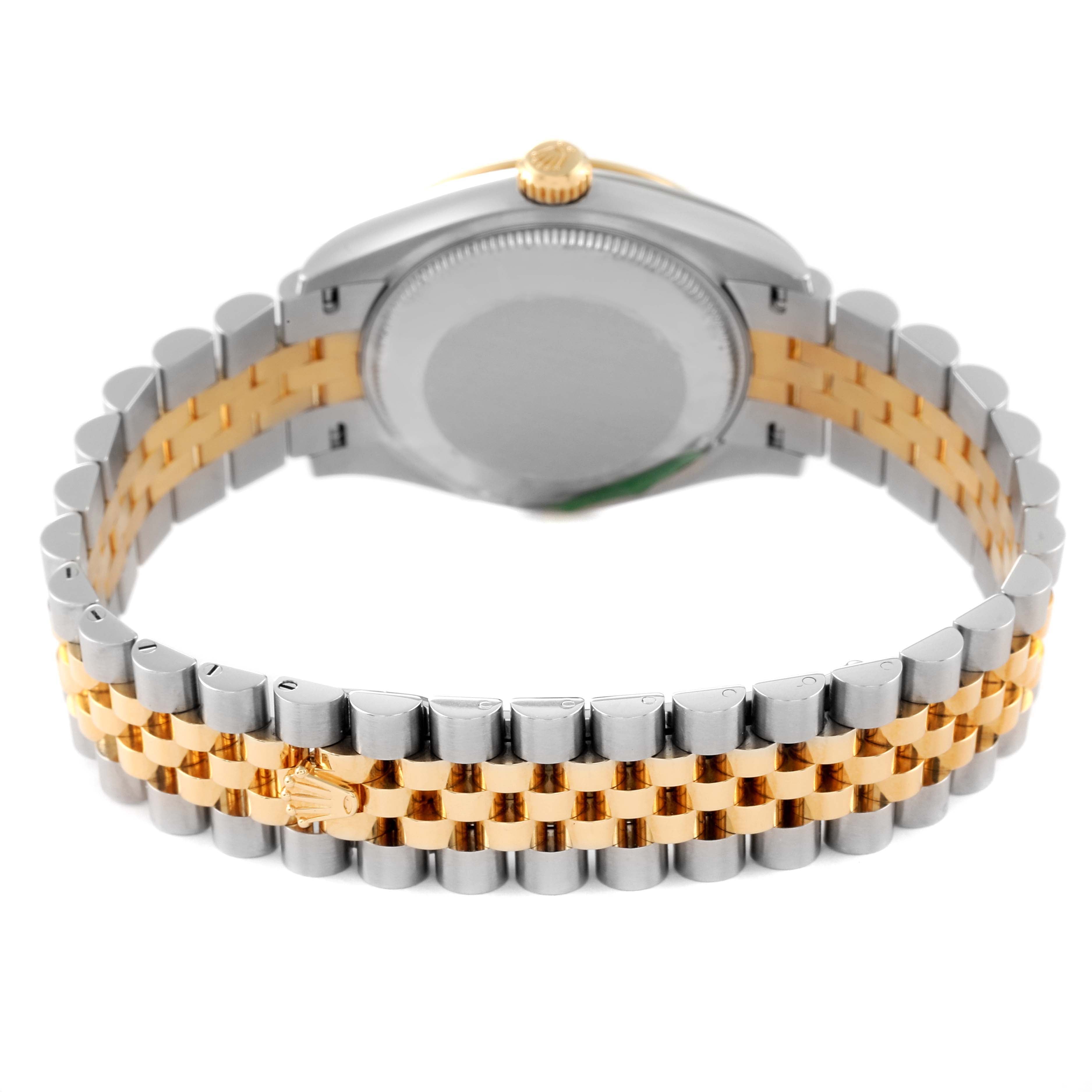 Rolex Datejust m278243-0029/0030 31mm Olive Green Dial Yellow Rolesor Oyster Watch - Image 8