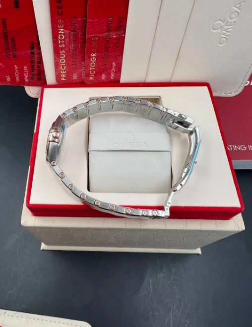 Omega Constellation Ladies' Selection 25mm steel �?Sedna�?gold on steel �?Sedna�?gold 131.25.25.60.55.001 - Image 6