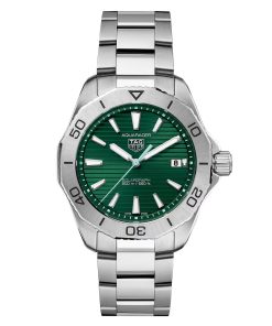 TAG Heuer Aquaracer Professional 200 Solargraph 40mm Mens Watch Green WBP1115.BA0000