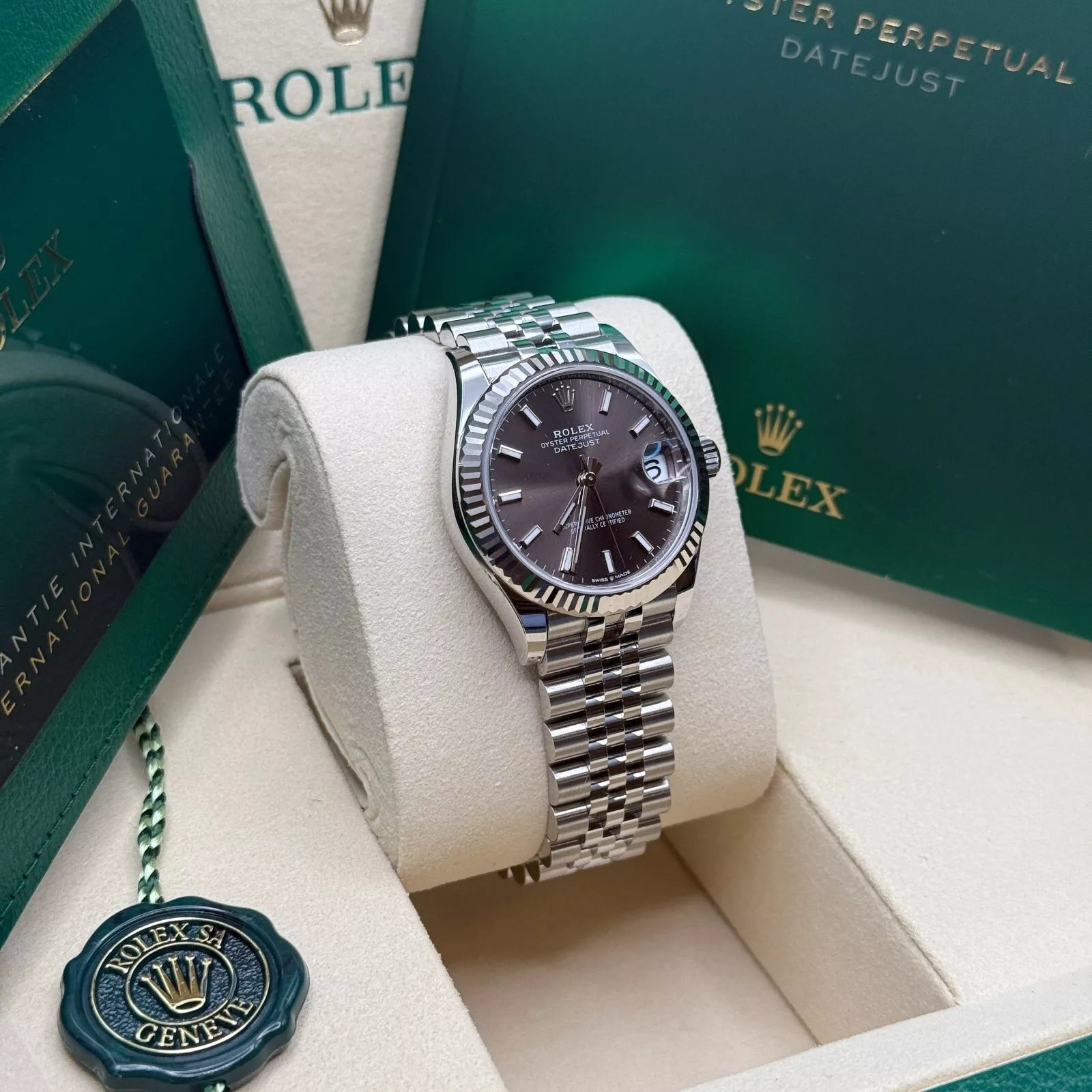 Rolex Datejust m278274-0015/0016 Dark Grey Dial 31mm Oyster Bracelet - Image 10