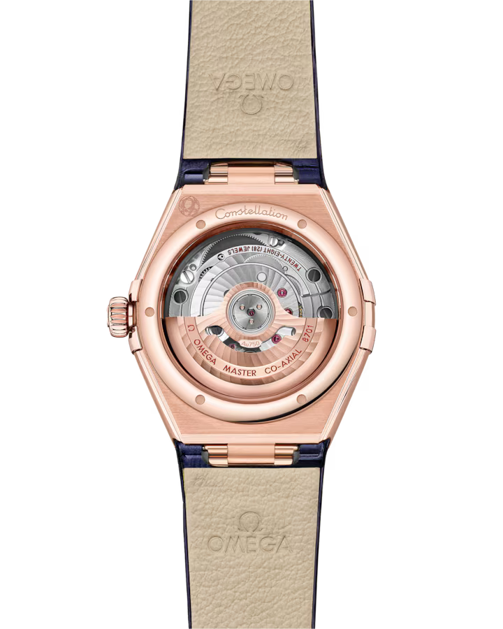 Omega Constellation Ladies' Selection 29mm Sedna�?gold on leather strap 131.53.29.20.53.003 - Image 2