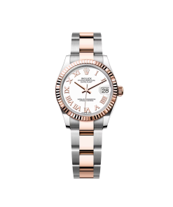 Rolex Datejust m278271-0001/0002 White 31mm Dial Oyster Bracelet Watch