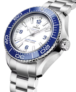 Alternative view of Omega Seamaster Planet Ocean 6000M 45.5mm White Dial O‑MEGASTEEL Bracelet 215.30.46.21.04.001