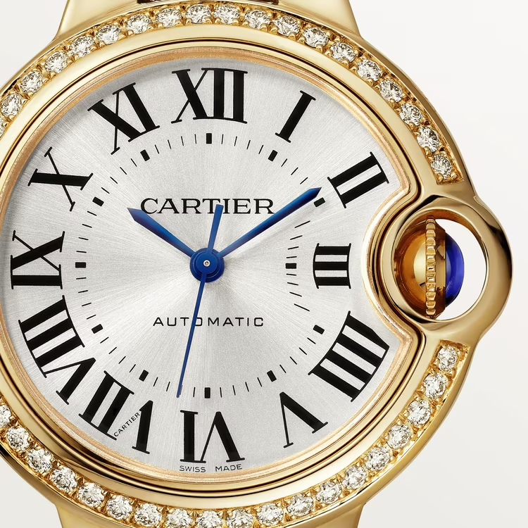 Cartier BALLON BLEU Diamond Yellow Gold 33mm - Image 6