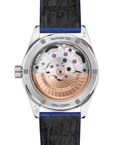 Alternative view of Omega Seamaster 300 41mm Blue Dial Platinum Strap 234.93.41.21.99.002