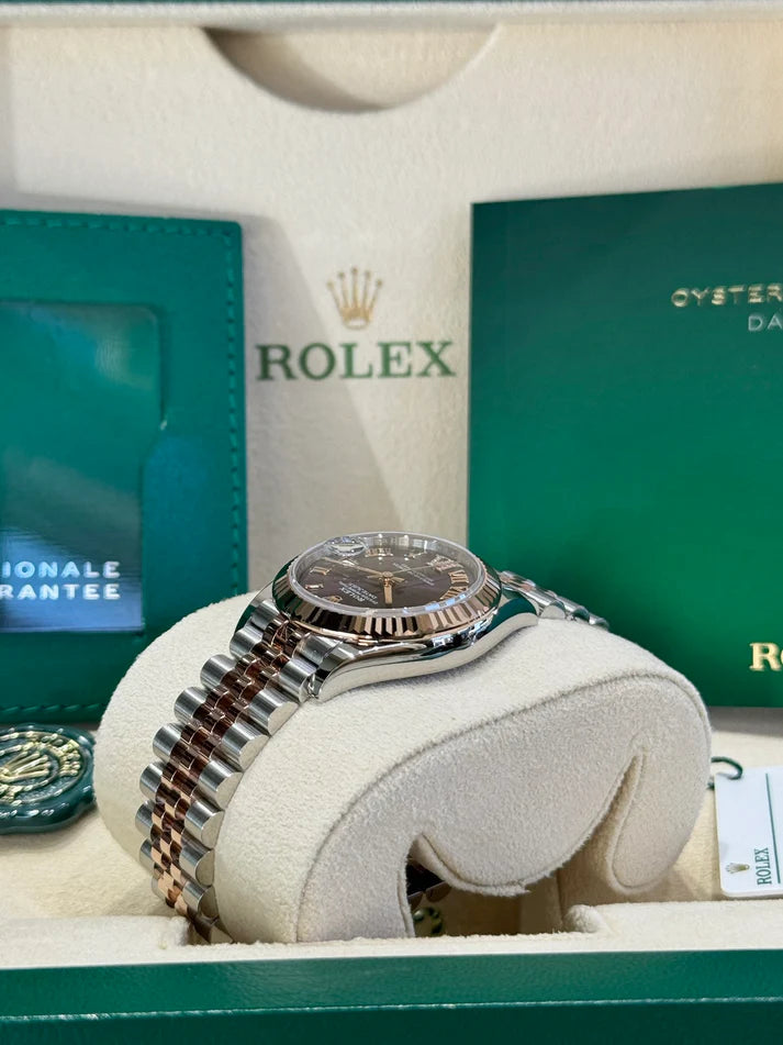 Rolex Datejust m278271-0019/0020 Aubergine 31mm Dial Oyster Bracelet Watch - Image 4