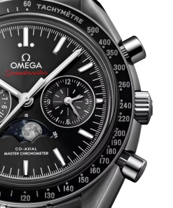 Alternative view of Omega Speedmaster Moonphase Black Dial 44.25mm Stainless Steel Bracelet 304.30.44.52.01.001