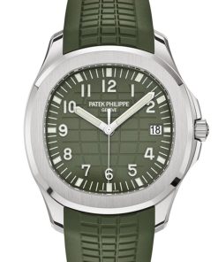 Patek Philippe Aquanaut Khaki Green Dial Watch 5168G-010