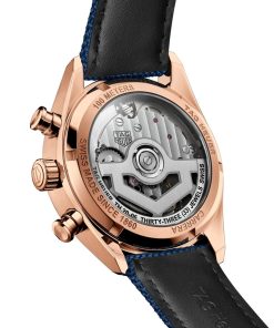 Alternative view of TAG Heuer Carrera Skipper Chronograph 39mm Mens Watch Blue CBS2241.FN8023