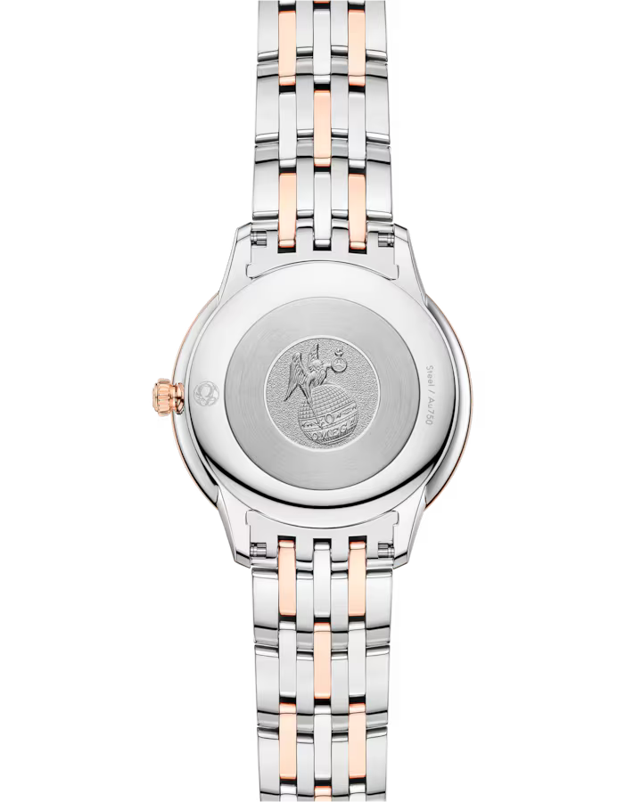 Omega De Ville Prestige 30 mm White Dial Stainless Steel and Sedna�?18k Rose Gold Bracelet 434.20.30.60.05.001 - Image 2