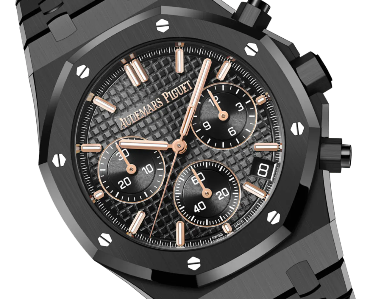 Audemars Piguet ROYAL OAK Black Ceramic CHRONOGRAPH 41mm - Image 3