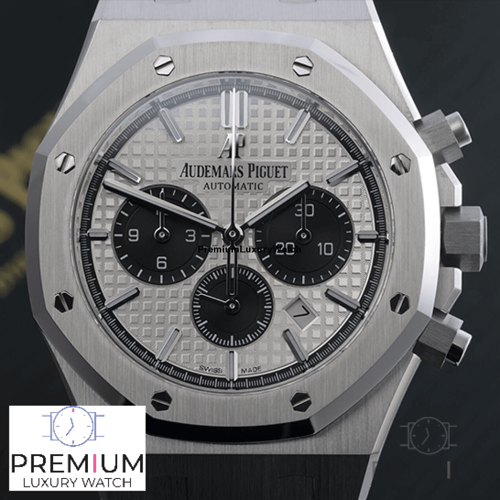 Audemars piguet Royal Oak Selfwinding 41MM Chronograph Silver Watch - Image 8