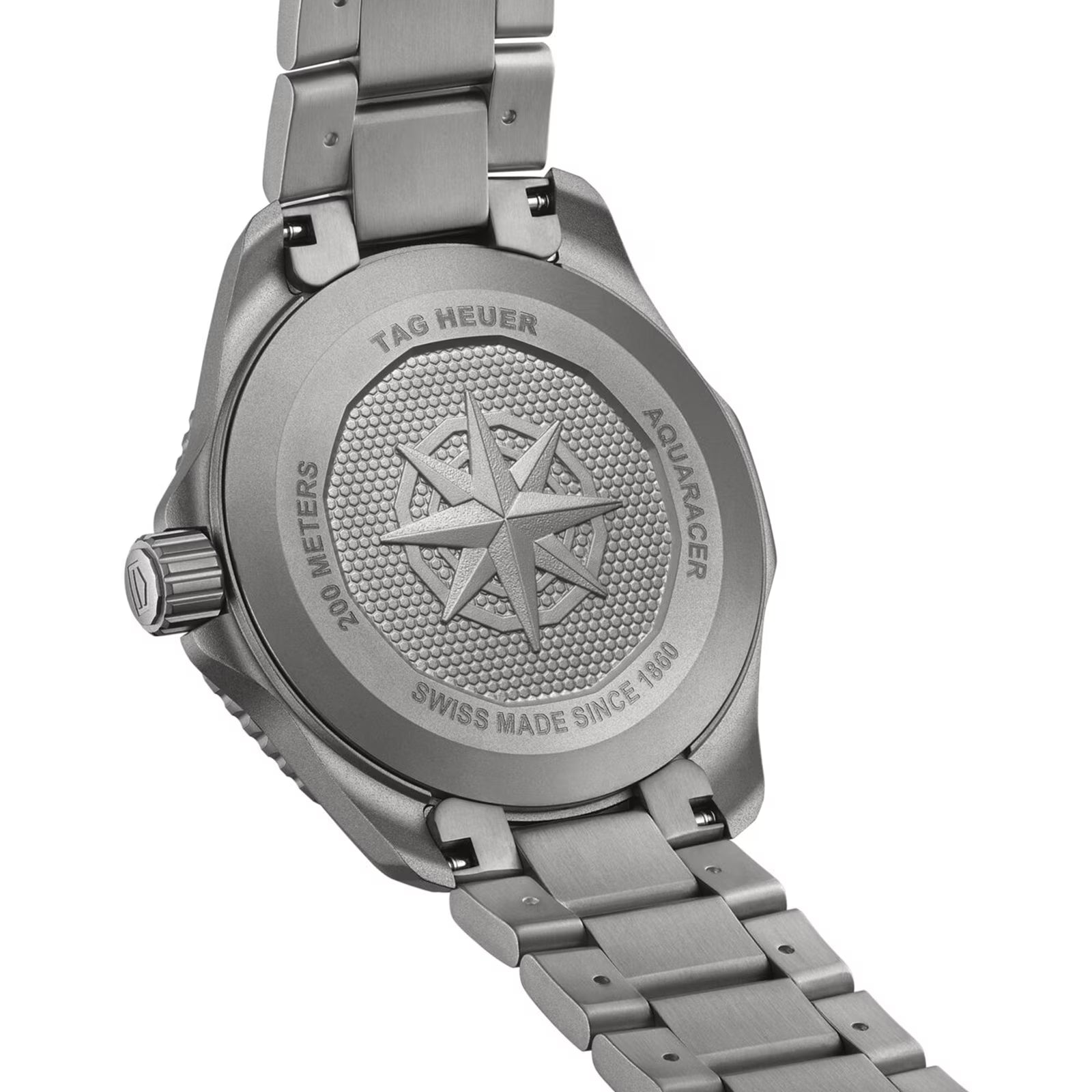 TAG Heuer Aquaracer Professional 200 Solargraph 40mm Mens Watch Titanium WBP1180.BF0000 - Image 4