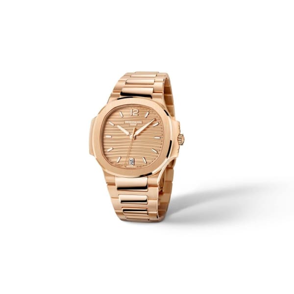 Patek Philippe Nautilus Rose Gold 7118-1R-010 with Golden Brown Opaline dial - Image 4