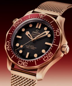 Alternative view of Omega Seamaster Diver 300M 42mm Bronze Gold on Bronze Gold Self Winding Watch 210.90.42.20.01.003